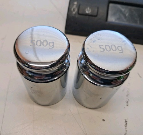 500 gram chrome - x2, of