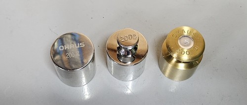 Ohaus brass 200 gram - gram, scale
